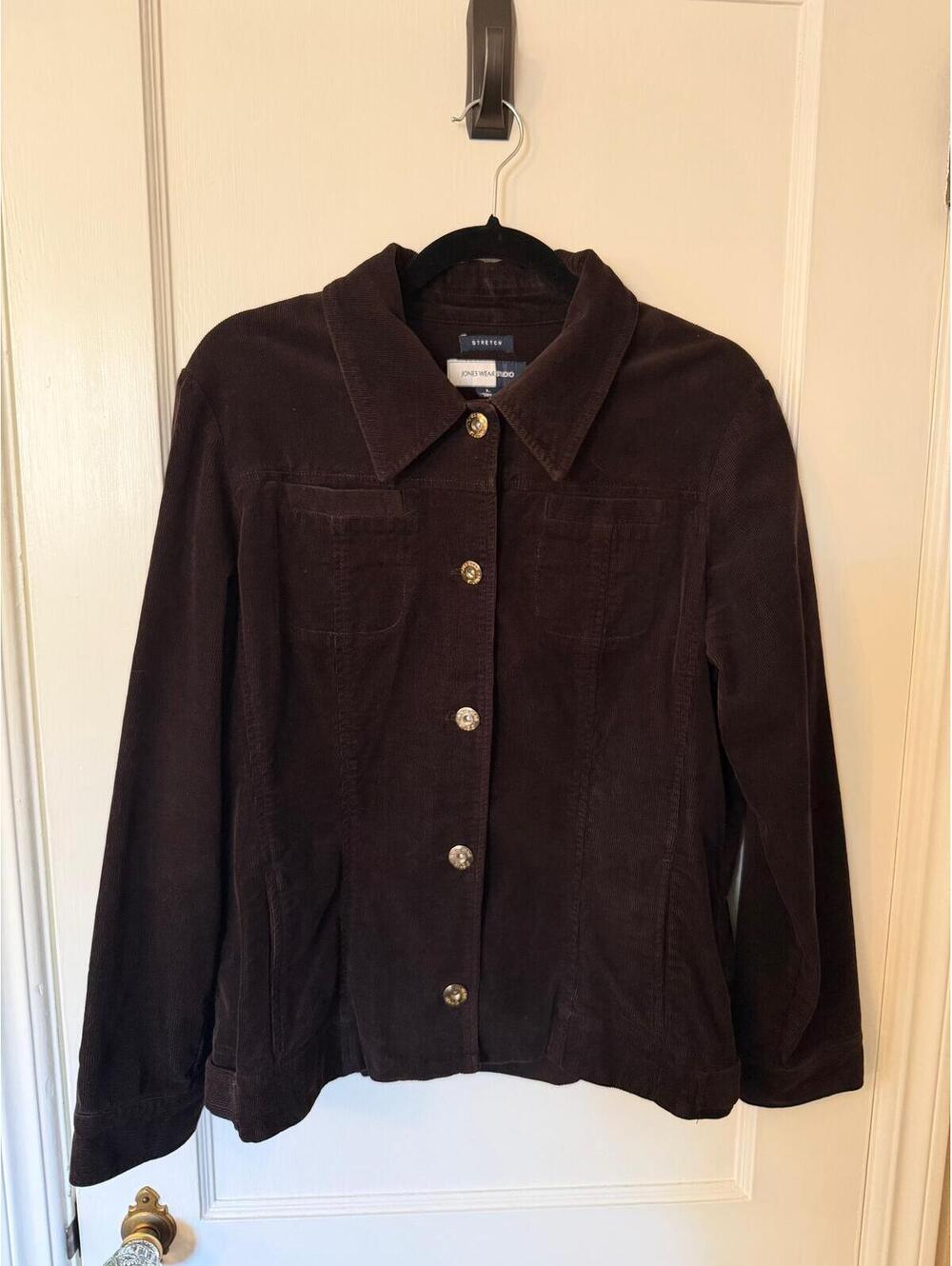 Joneswear Studio Brown Corduroy Jacket Size L